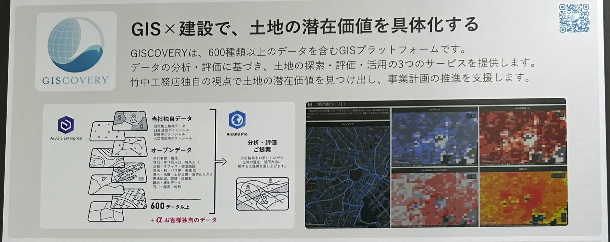 竹中工務店、位置情報データに基づき、竹中工務店独自の視点で様々なものを“見える化” 環境に関する3つの開発技術を提案