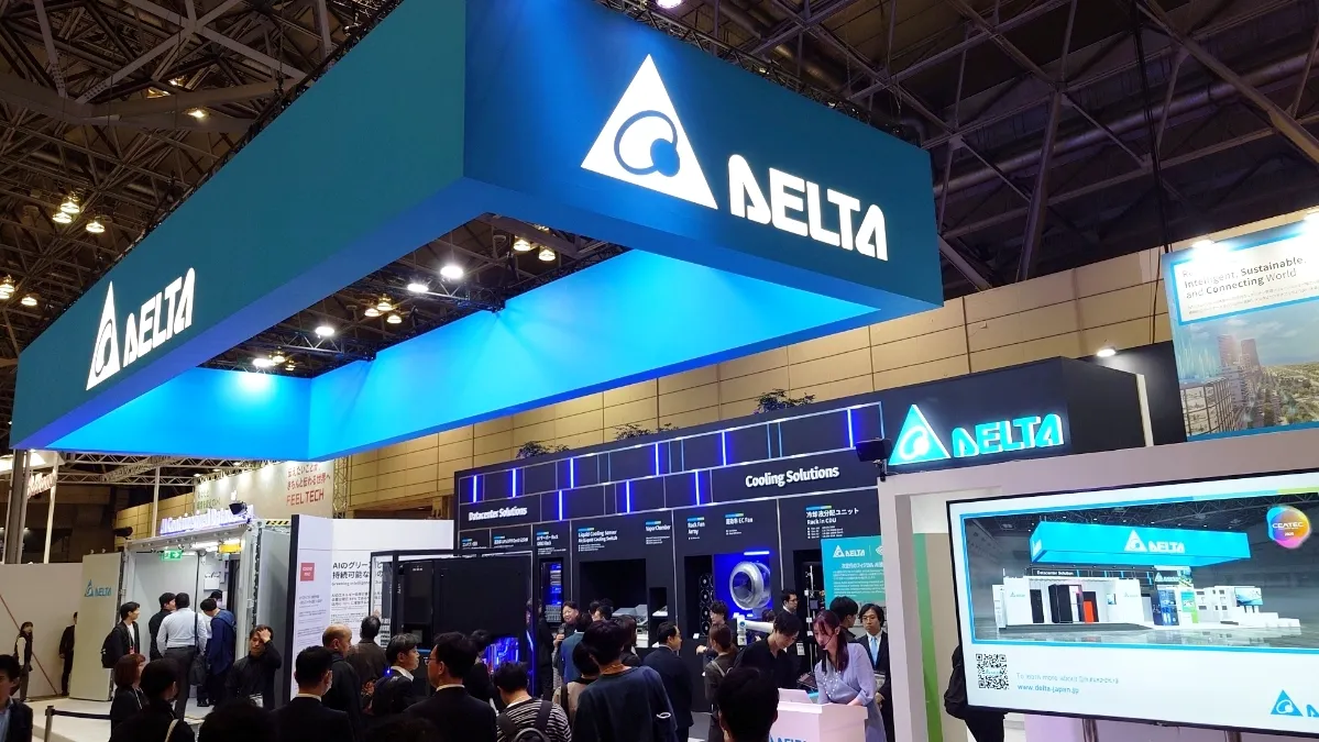 デルタ電子株式会社　20フィートコンテナ使用の新世代コンテナ型オールインワンデータセンターソリューションを実物展示
