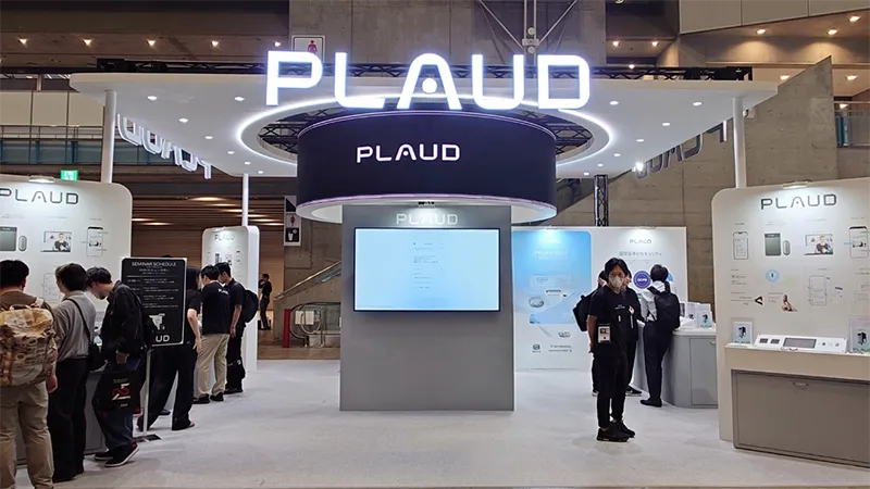 【CEATEC 2026】最先端AIボイスレコーダーブランド「Plaud」　高度な要約生成精度で議事録作成時間短縮へ